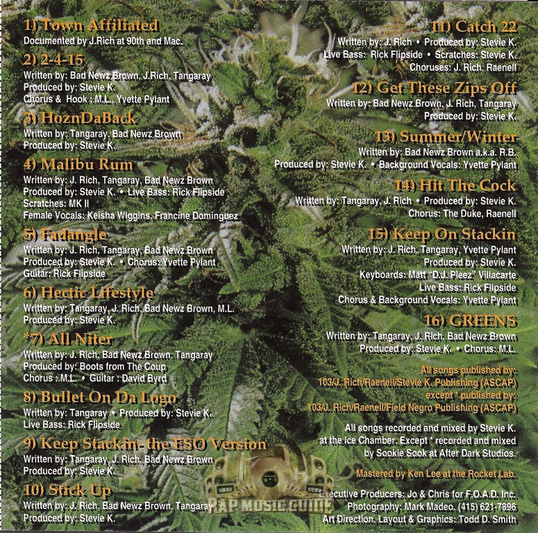 Closed Caption - Greens: CD | Rap Music Guide
